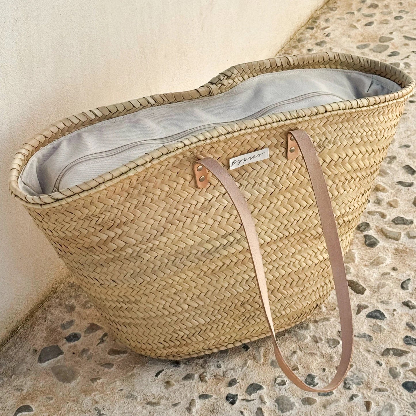 BASKET SHOPPER, PALMA - WHITE, XL