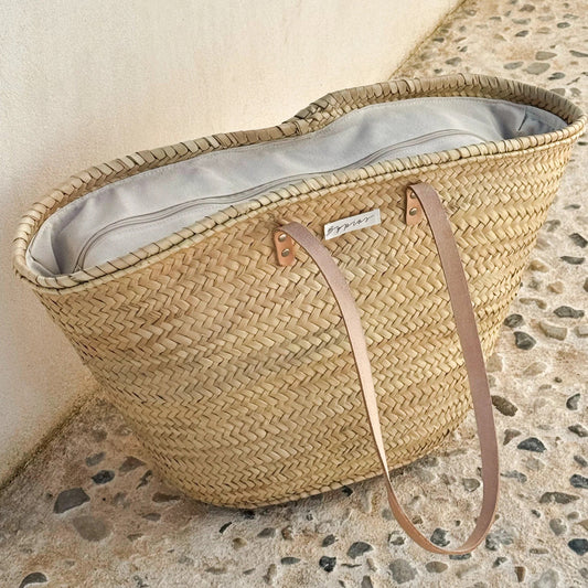 BASKET SHOPPER, PALMA - WHITE, XL