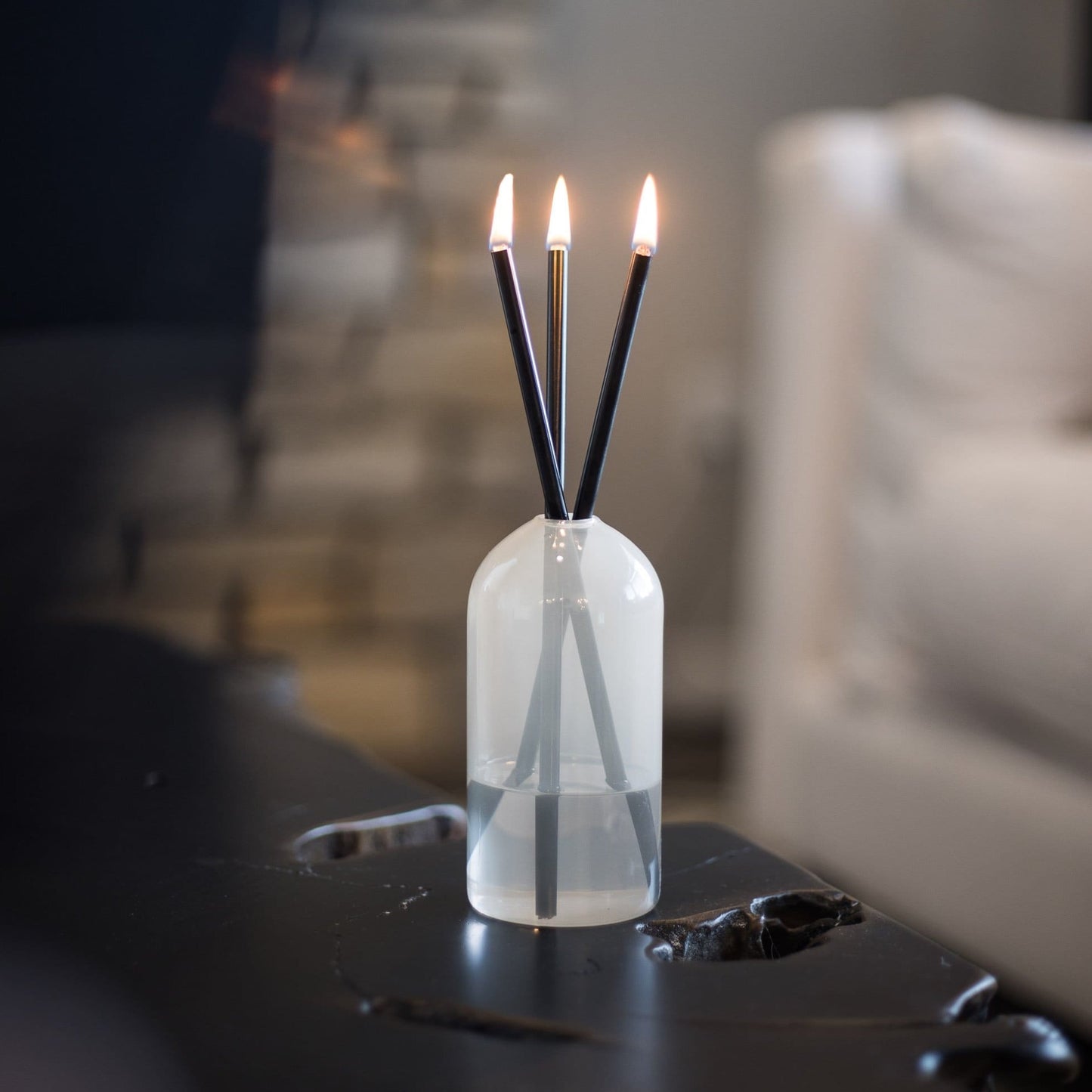 VASE WYLIE, PAMPAS - FOR EVERLASTING CANDLES