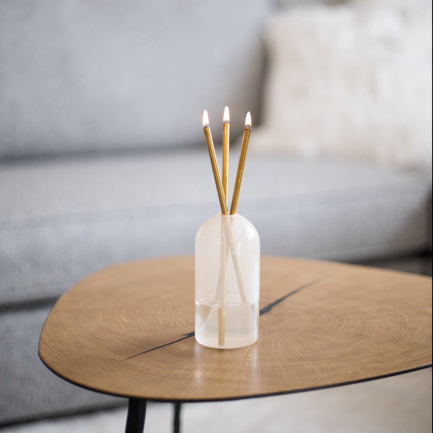 VASE WYLIE, PAMPAS - FOR EVERLASTING CANDLES