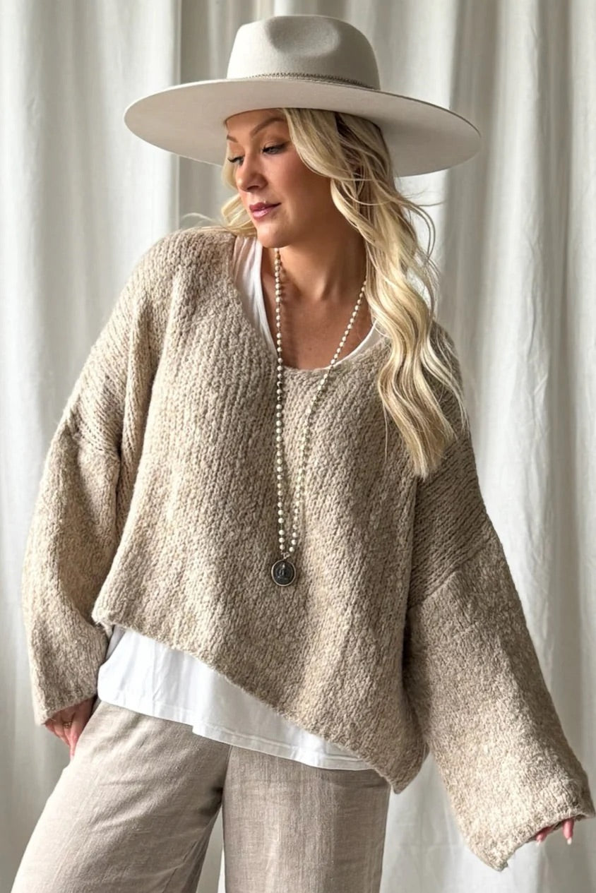 KNITWEAR PHILO - BEIGE