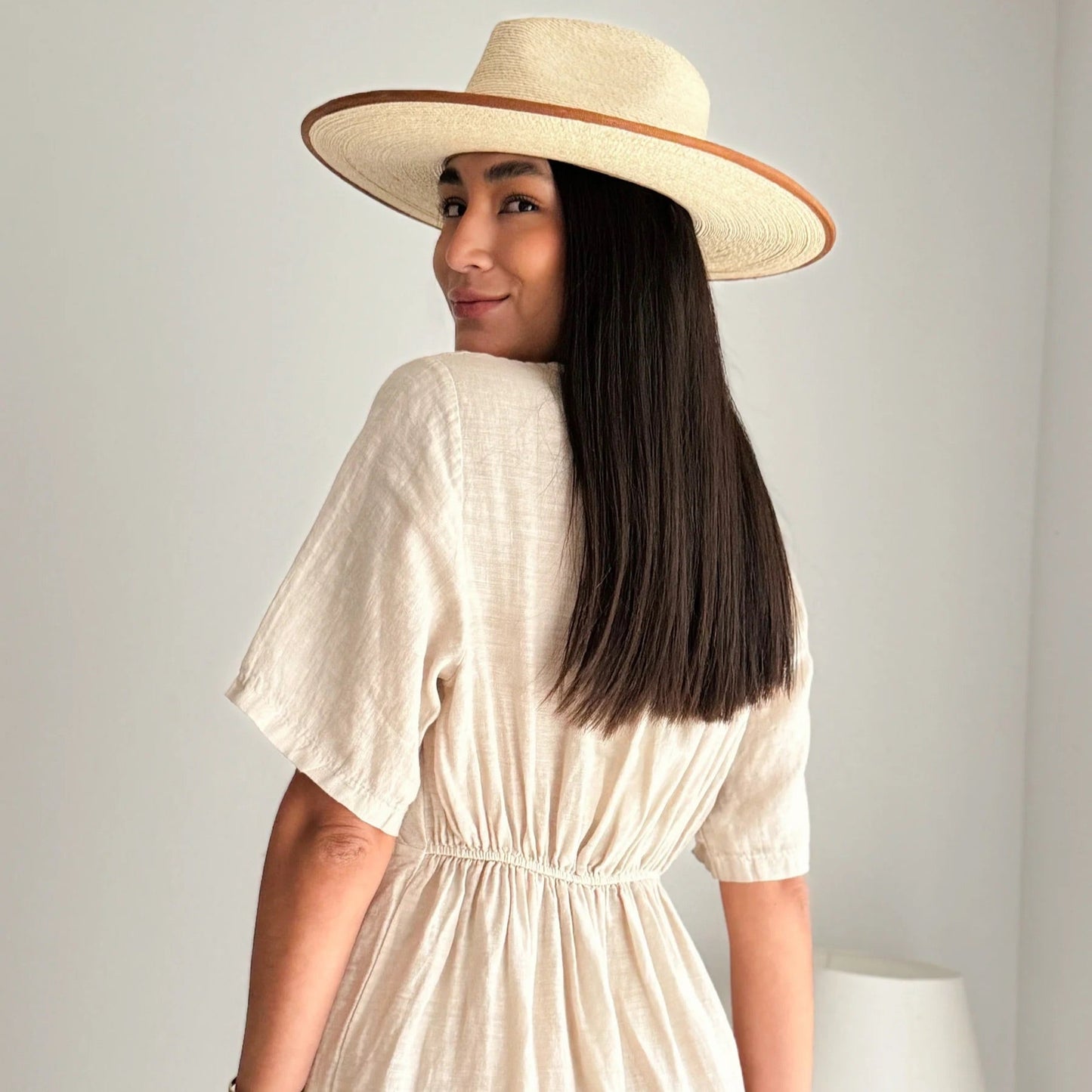 DRESS LINEN, COLLINS - SAND