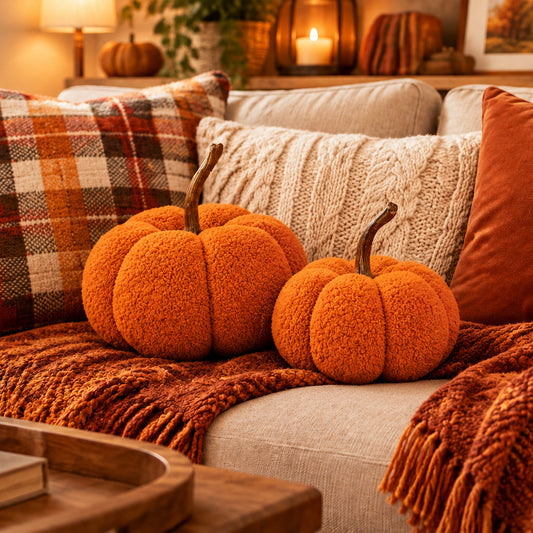 PUMPKIN, FUZZY - ORANGE