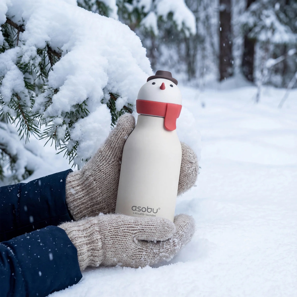 BESTIE WATER BOTTLE - SNOWMAN