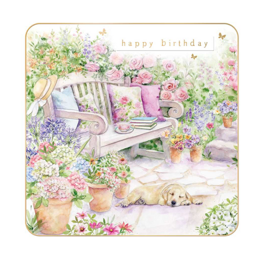 GREETING CARD - BIRTHDAY, GARDEN