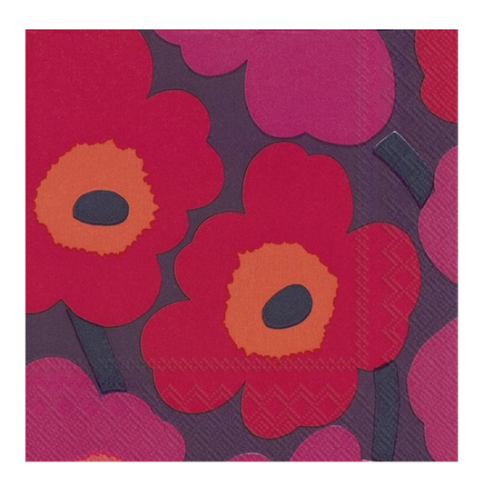 MARIMEKKO NAPKINS - UNIKKO MAUVE