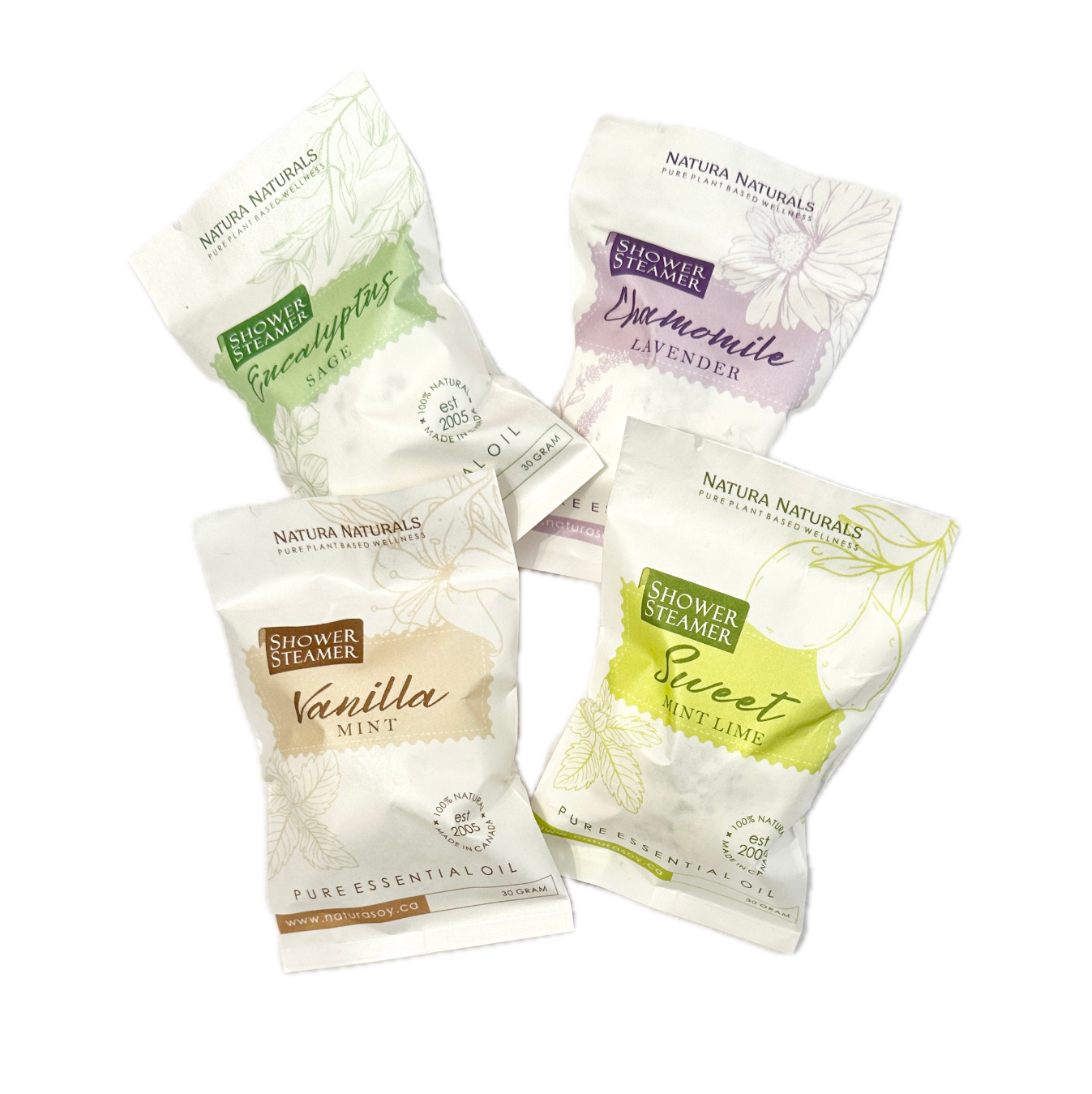 SHOWER STEAMERS - CHAMOMILE LAVENDER