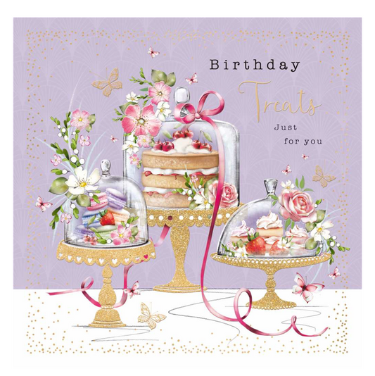 GREETING CARD - BIRTHDAY TREATS