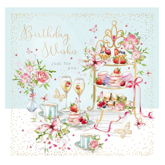GREETING CARD - BIRTHDAY CAKESTAND