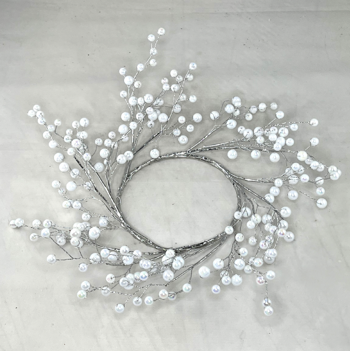 CANDLE RING - PEARLS