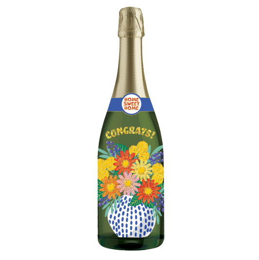 CHAMPAGNE CARD - NEW HOME