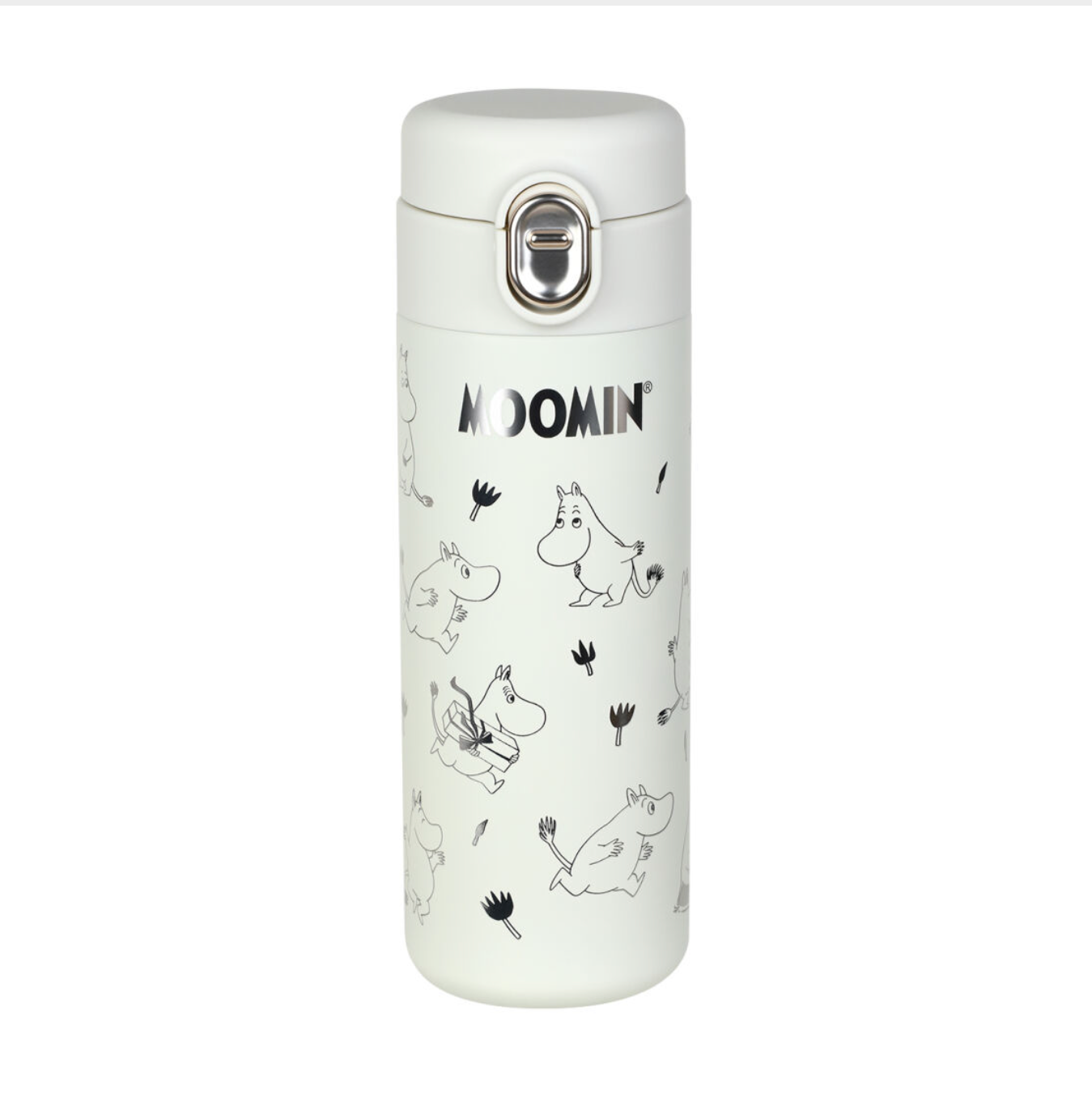 MOOMIN THERMOS BOTTLE -  MOOMINTROLL, WHITE
