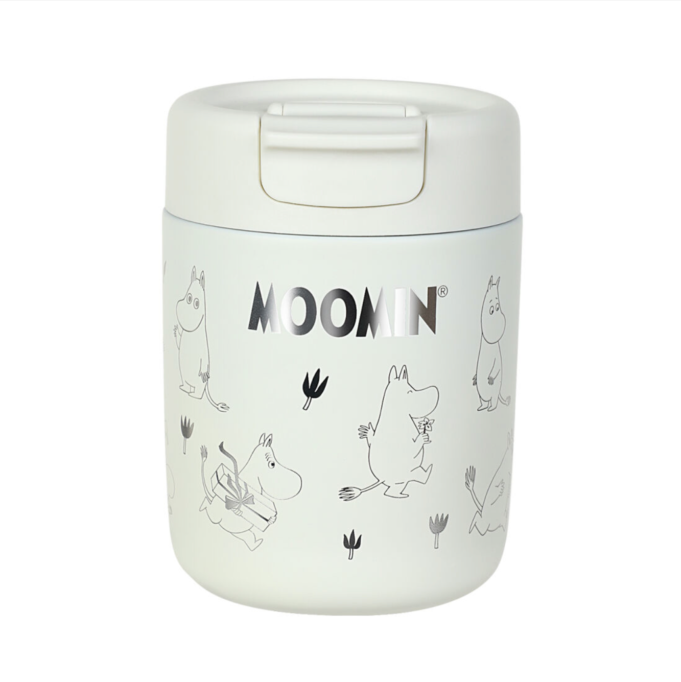 MOOMIN THERMOS CUP -  MOOMINTROLL, WHITE