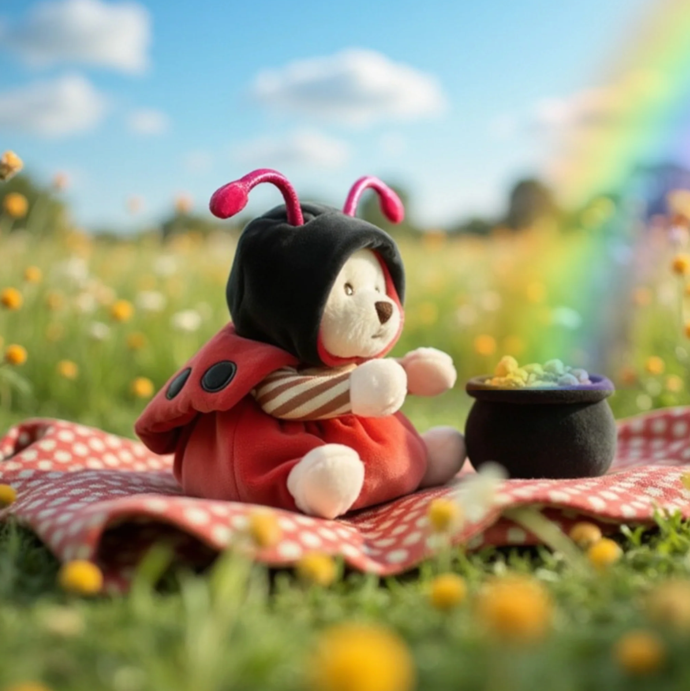 BUKOWSKI BEARS - ZIGGY LADYBUG