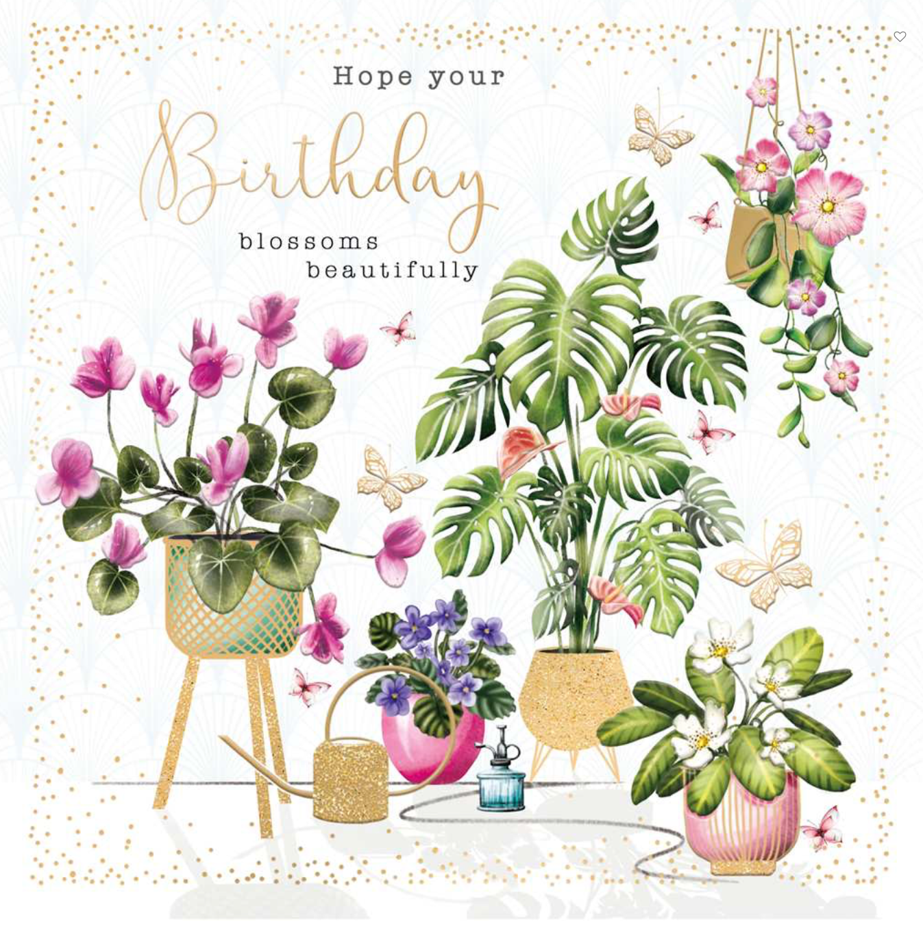 GREETING CARD - BIRTHDAY GREENERY