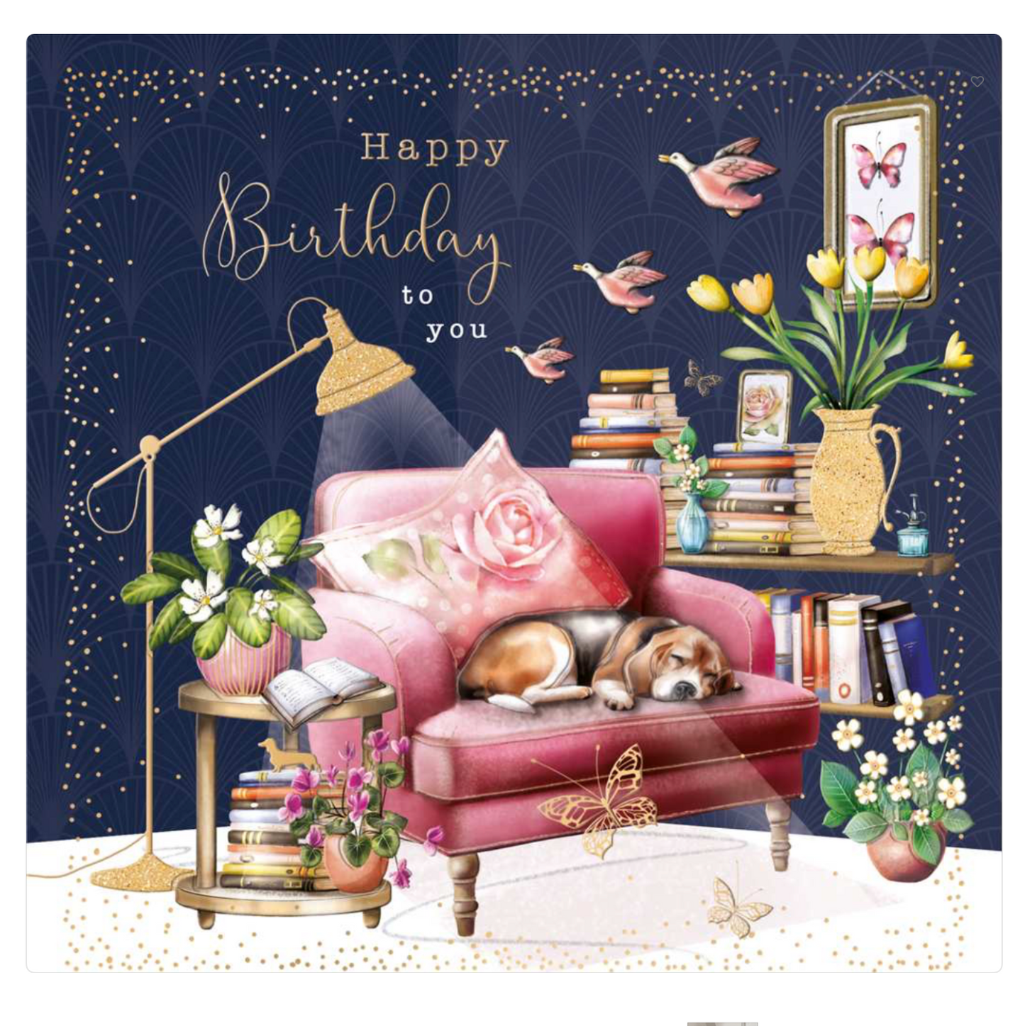 GREETING CARD - COZY CORNER