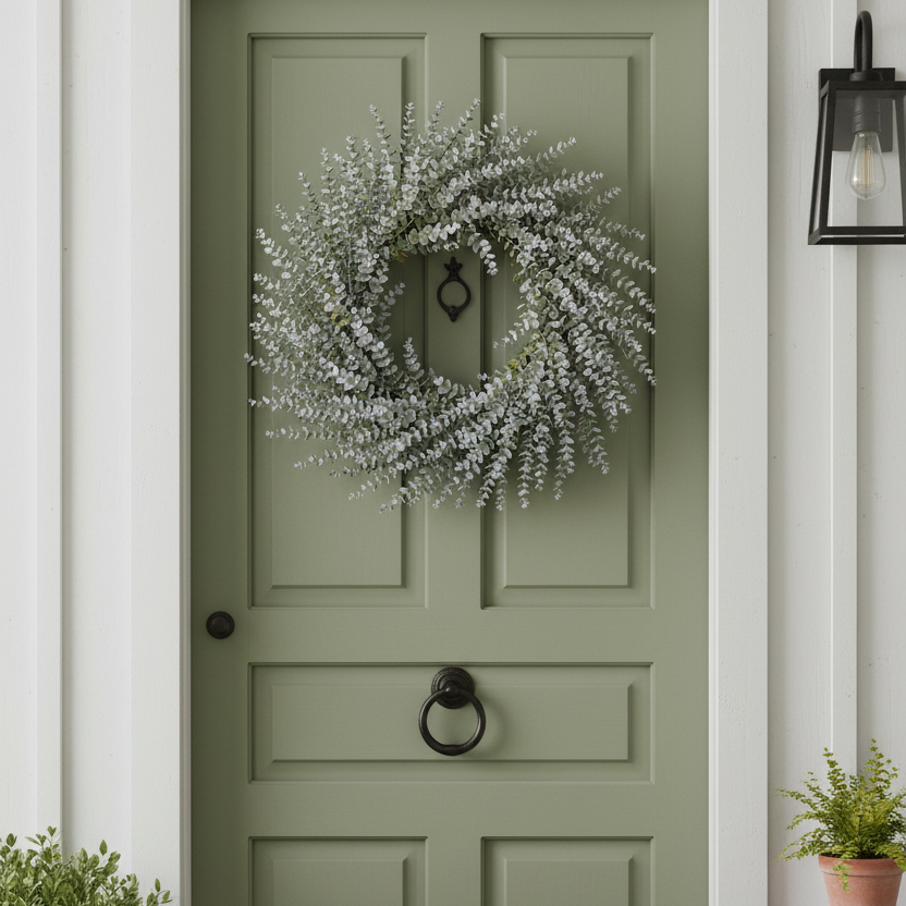 WREATH, LARGE - EUCALYPTUS
