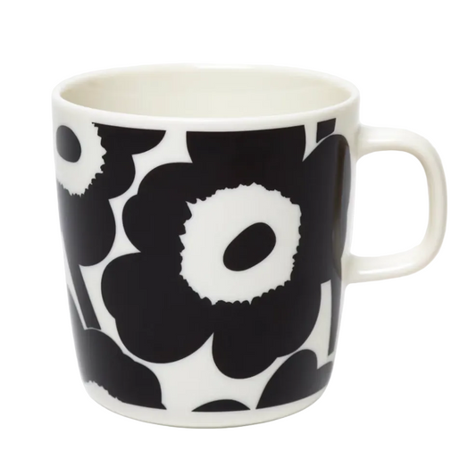 MARIMEKKO MUG, OIVA - UNIKKO, BLACK SIZE LARGE