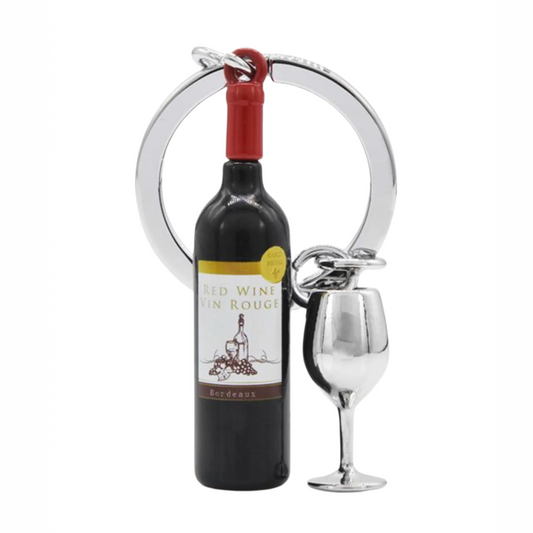 KEY CHAIN - RED WINE