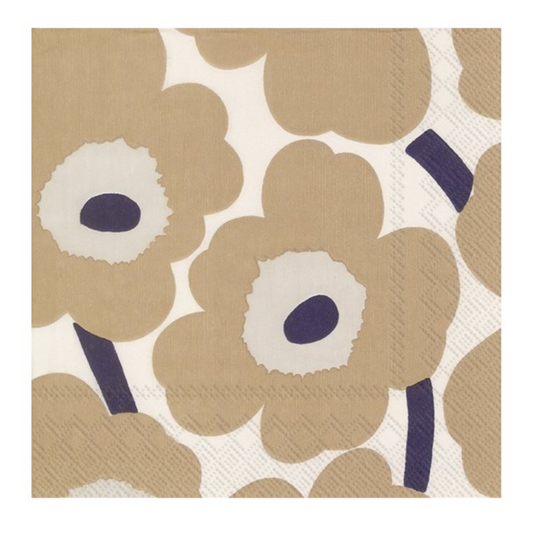 MARIMEKKO NAPKINS - UNIKKO CREAM LINEN