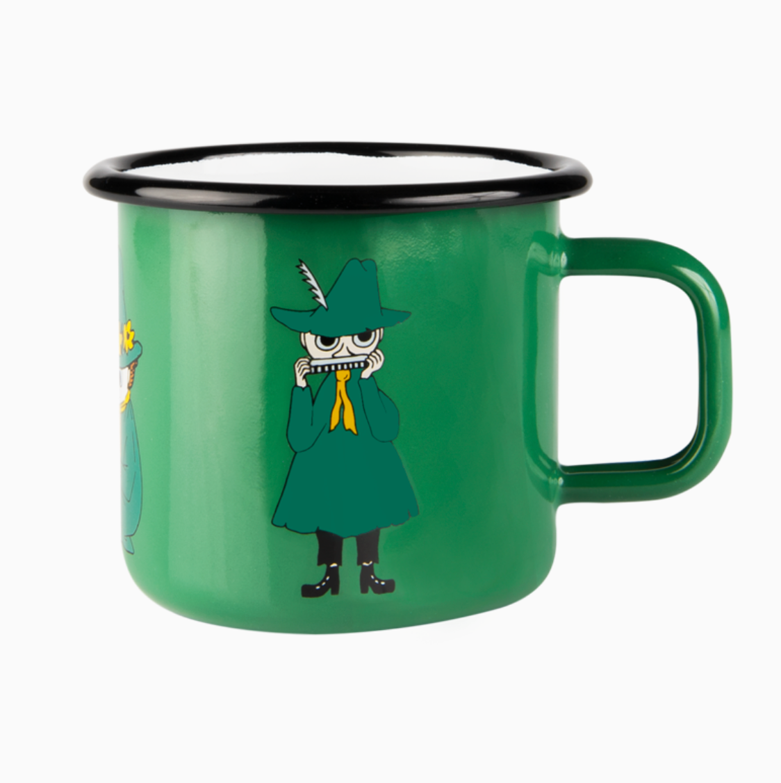 MOOMIN MUG (BIG), ENAMEL - SNUFKIN