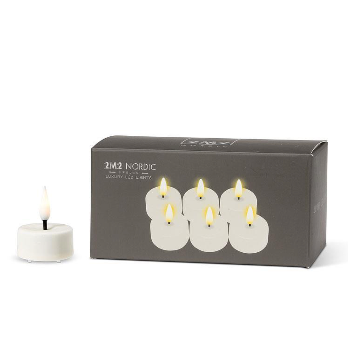 LED CANDLES - CREAM