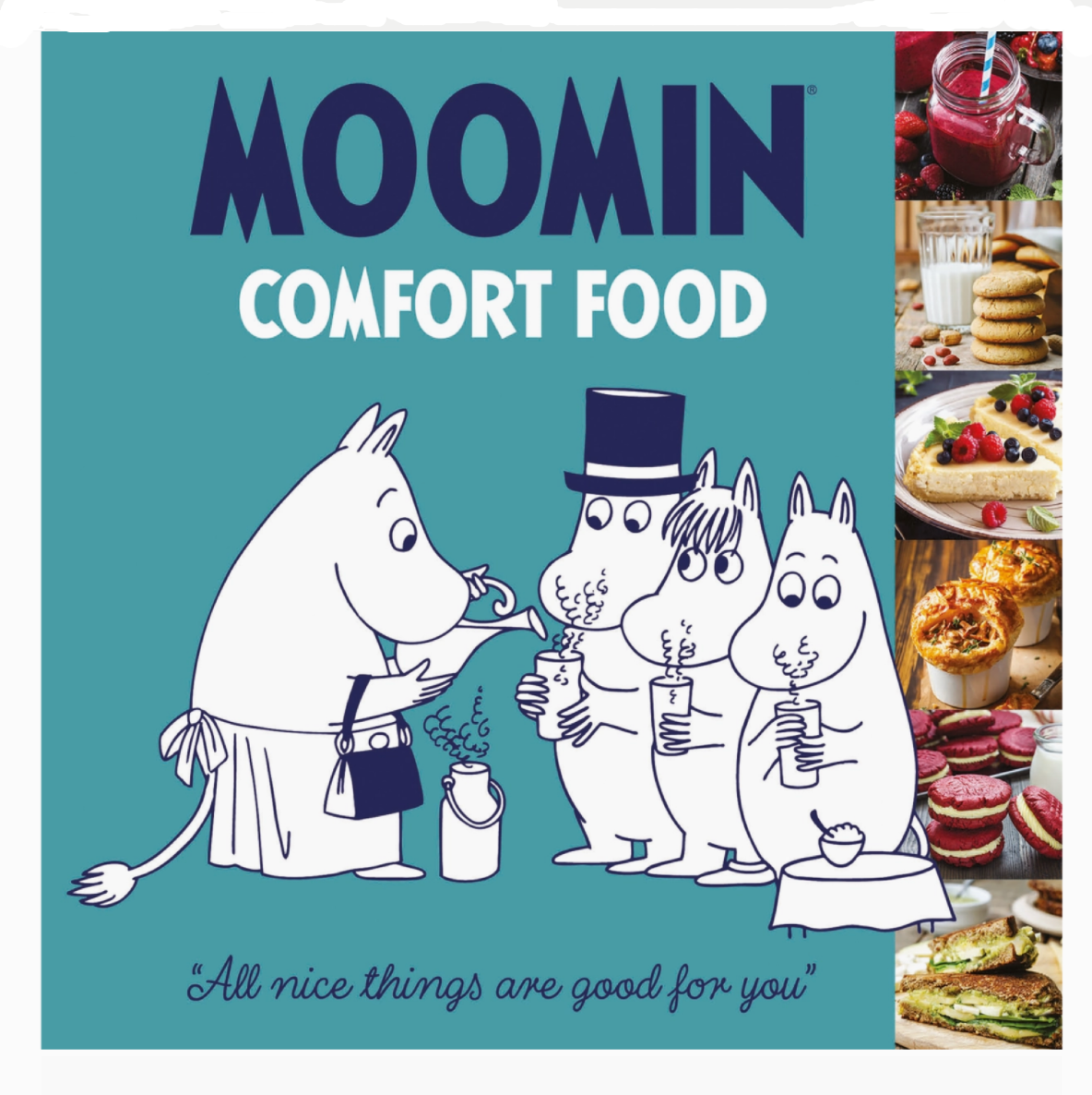 MOOMIN BOOK, SQUARE - COMFORT FOOD