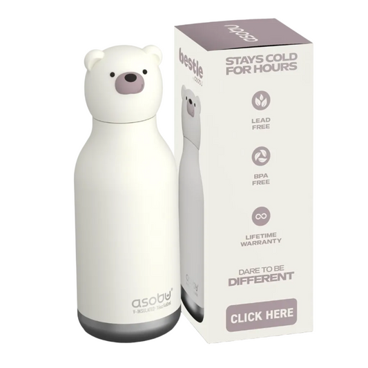 BESTIE WATER BOTTLE - POLAR BEAR