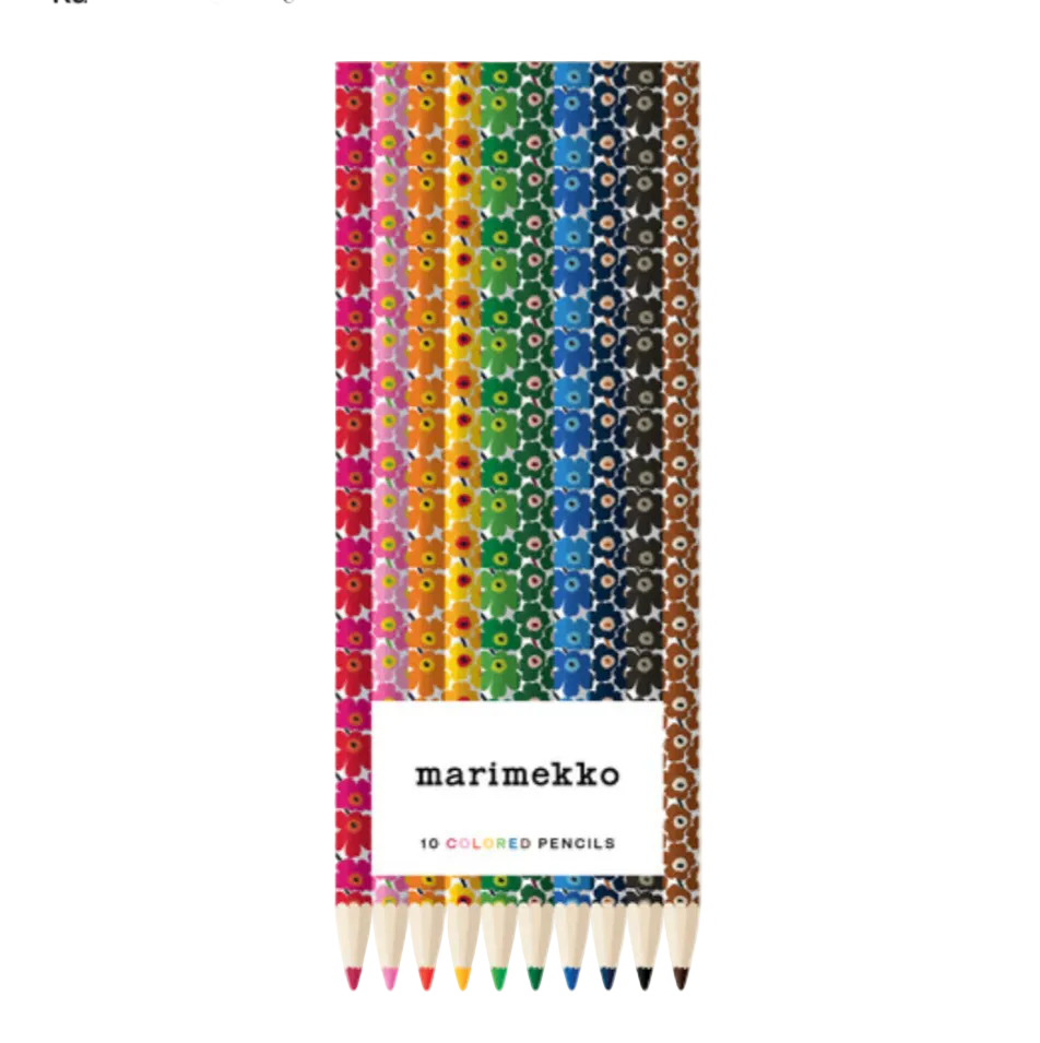 MARIMEKKO PENCILS - 10/UNIKKO COLOURS