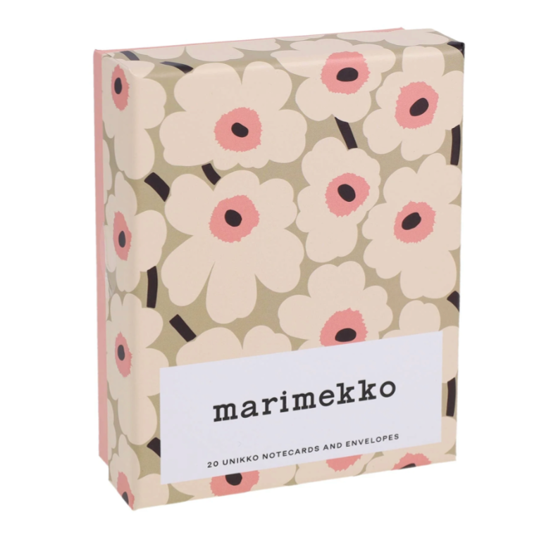 MARIMEKKO NOTECARD SET - 20/UNIKKO PASTEL