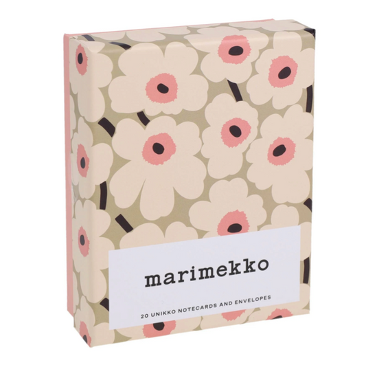 MARIMEKKO NOTECARD SET - 20/UNIKKO PASTEL