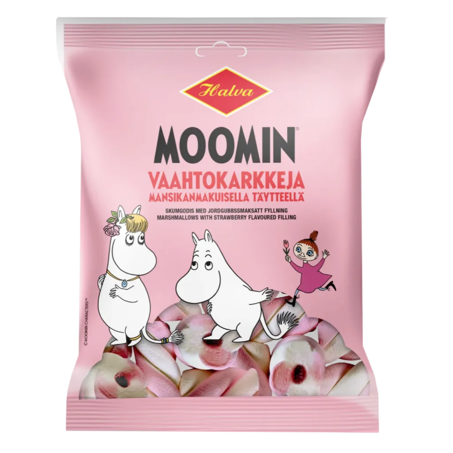 MOOMIN MARSHMALLOW, HALVA - STRAWBERRY