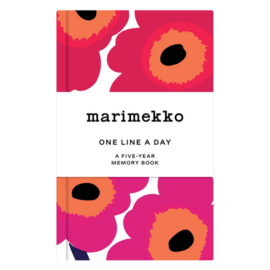 MARIMEKKO JOURNAL W/LINES - UNIKKO RED