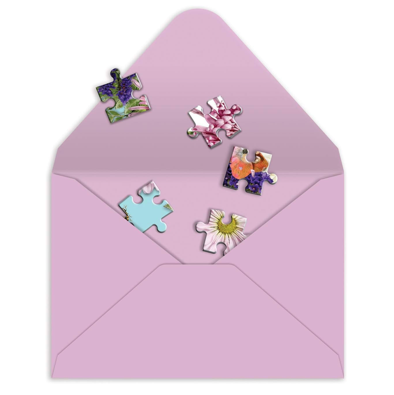 GREETING CARD PUZZLE - SAY IT WITH FLOWERS