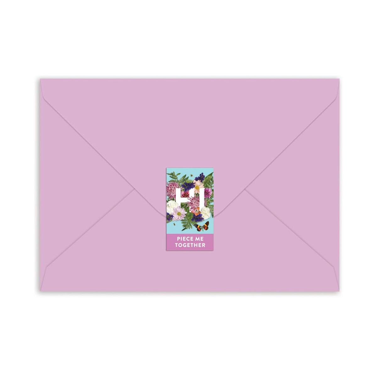 GREETING CARD PUZZLE - SAY IT WITH FLOWERS