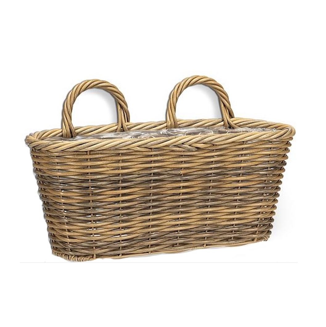 BASKET, WALLMOUNT - OVAL