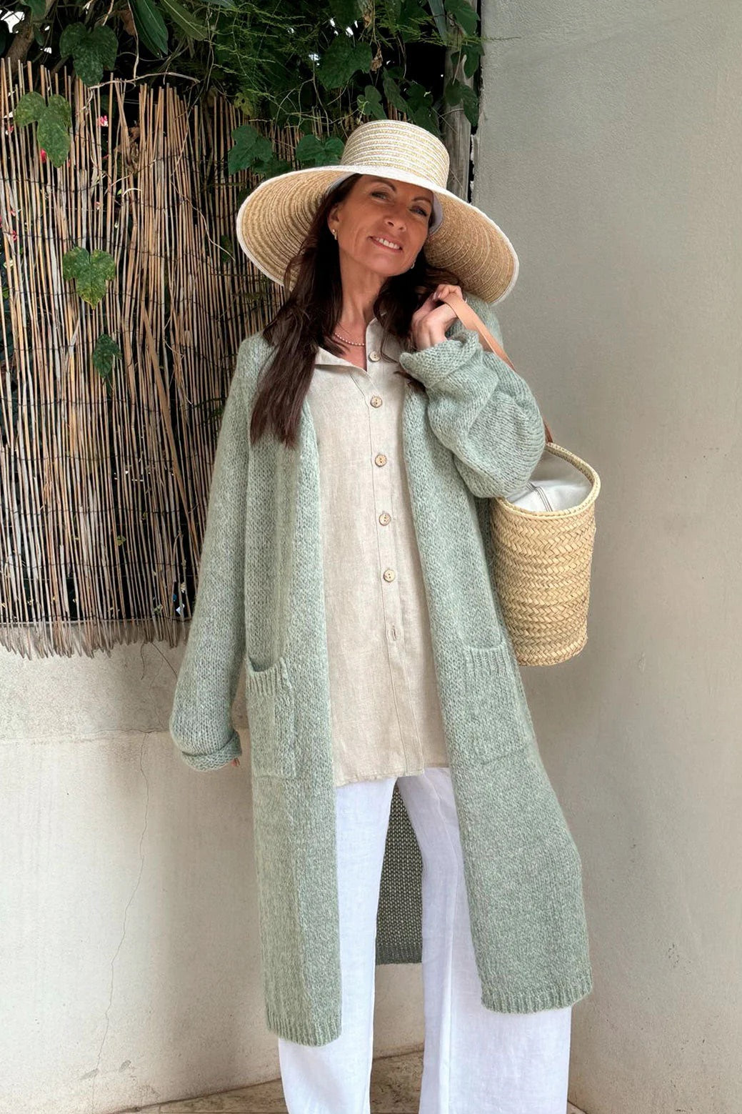 CARDIGAN, SLOWLY MORNING - DANISH GREEN