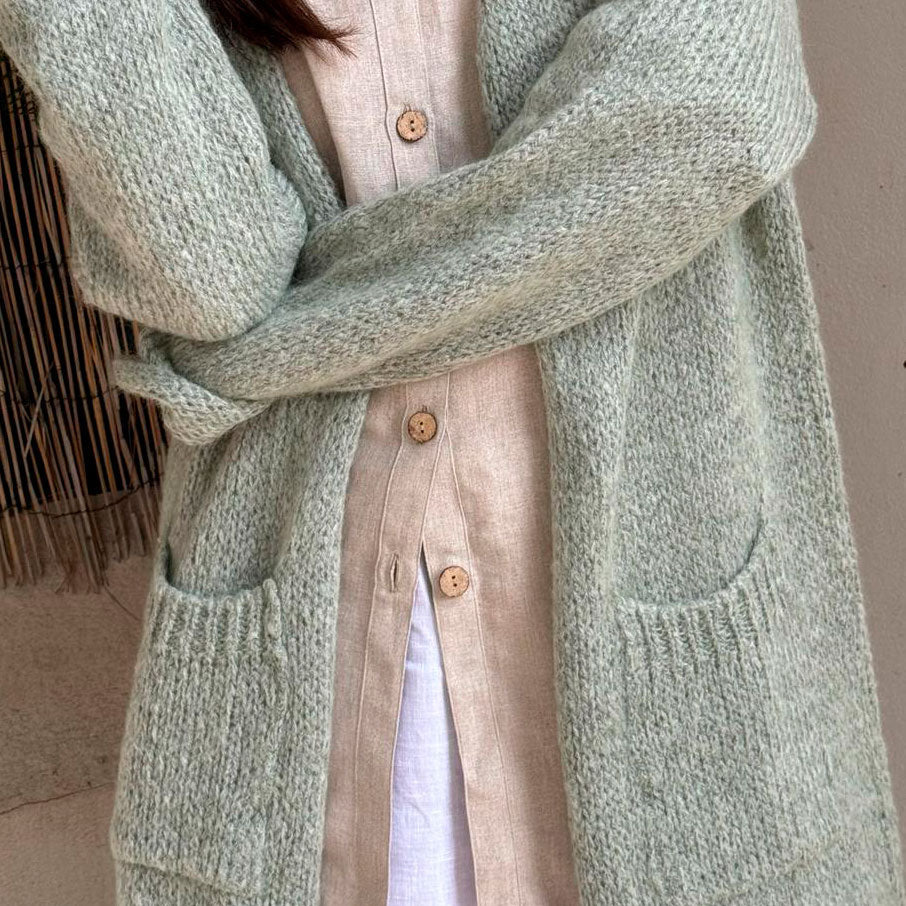 CARDIGAN, SLOWLY MORNING - DANISH GREEN