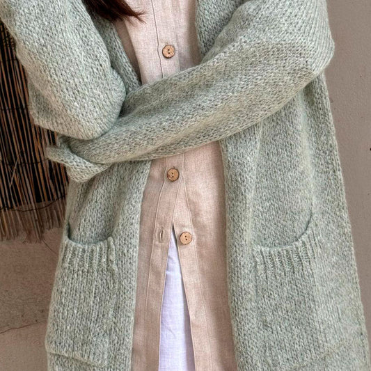CARDIGAN, SLOWLY MORNING - DANISH GREEN