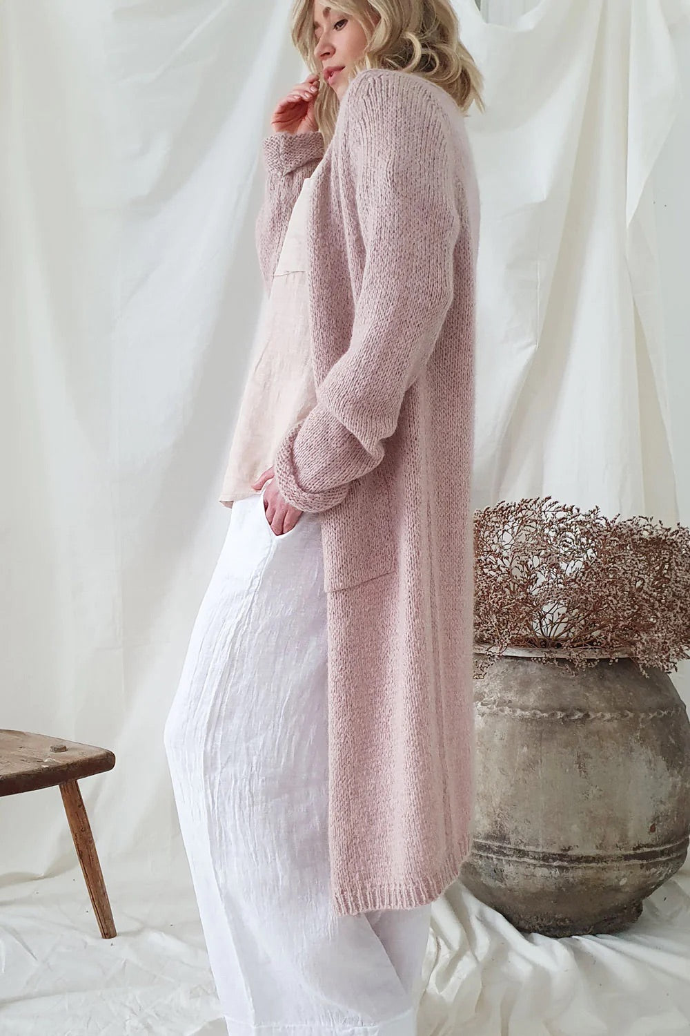 CARDIGAN, SLOWLY MORNING - ROSE