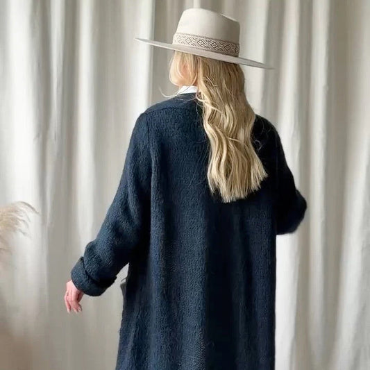 CARDIGAN, SLOWLY MORNING - NAVY