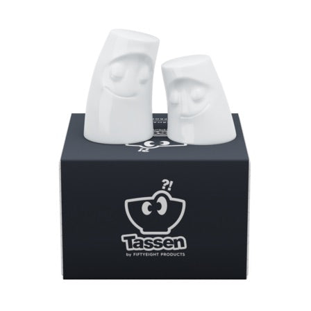 PEPPER & SALT SHAKER SET - COZY & CUDDLY
