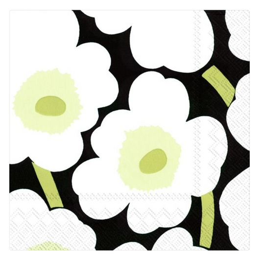 MARIMEKKO NAPKINS - UNIKKO BLACK