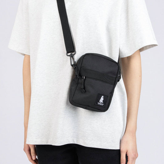 MOOMIN TRAVEL BAG, CROSS BODY - MOOMINTROLL, BLACK