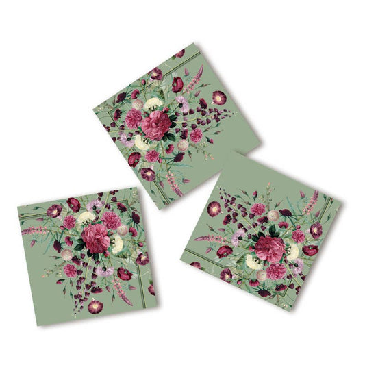 NAPKINS, LUNCHEON - BLOSSOM FLOWER GARDEN