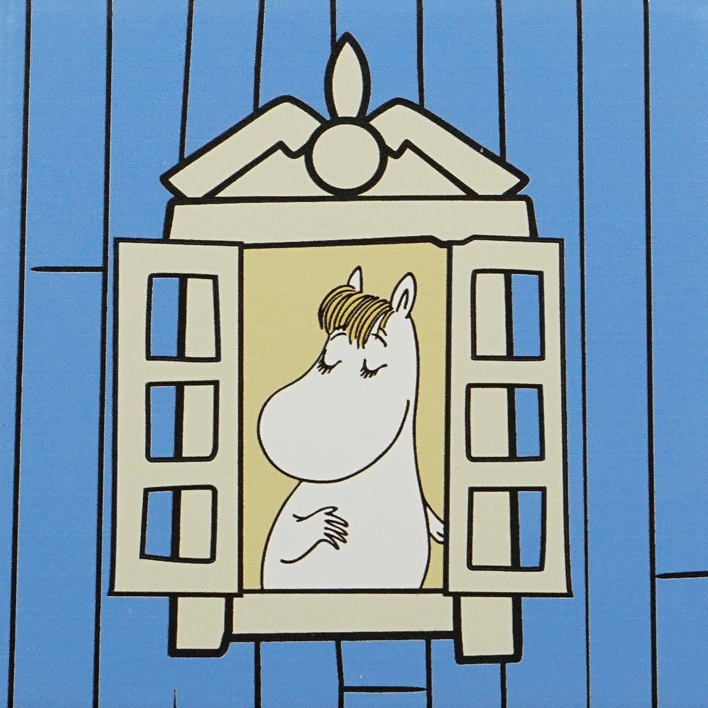 MOOMIN COASTERS, SET OF 4 - MOOMINHOUSE, CERAMIC