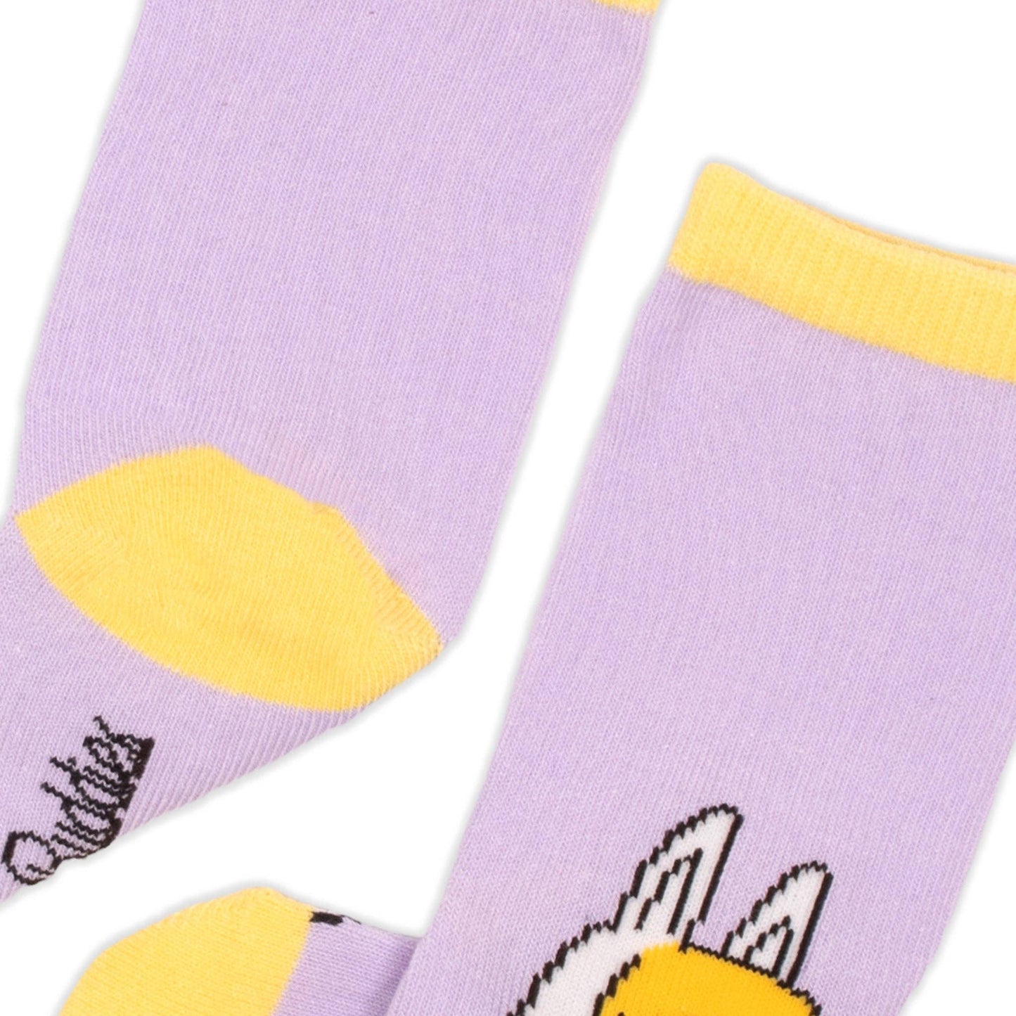 MOOMIN SOCKS (SNORKMAIDEN), KIDS - LILAC/YELLOW