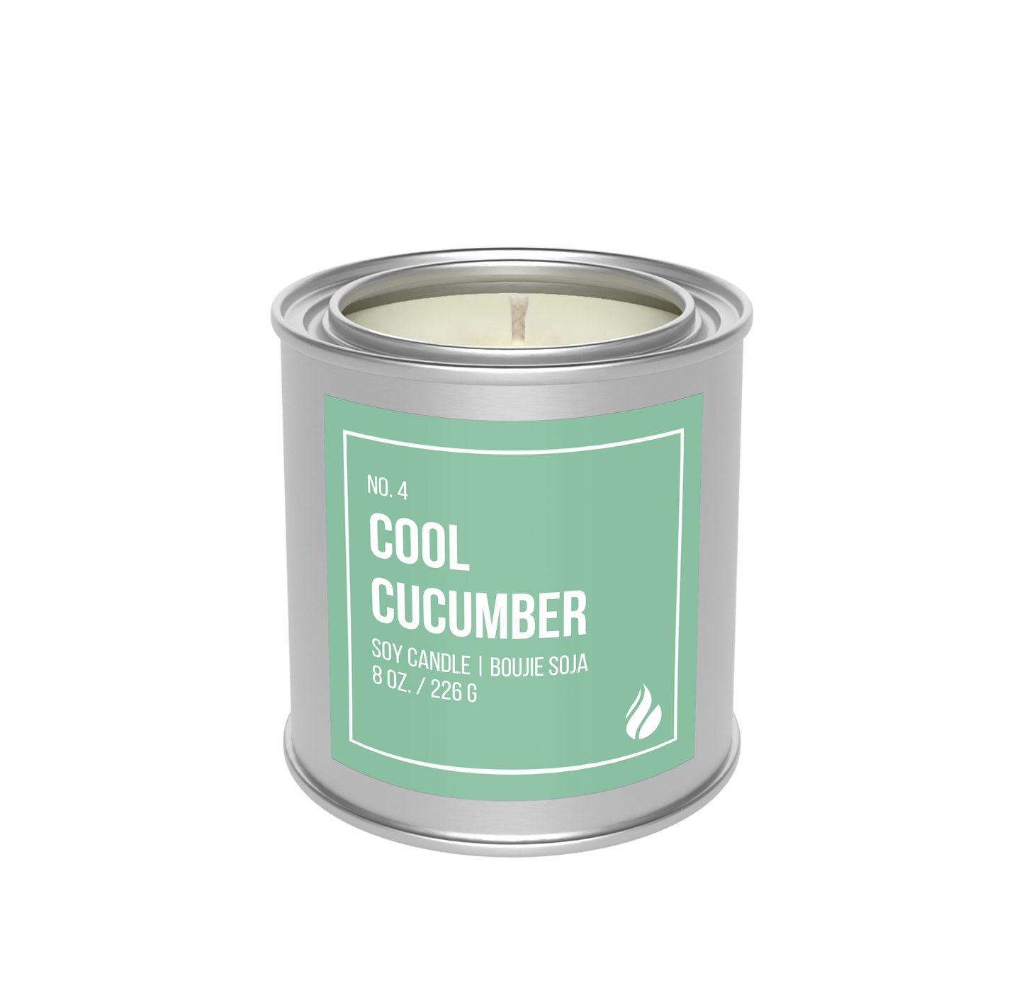 CANDLE, SOY WAX  - COOL CUCUMBER