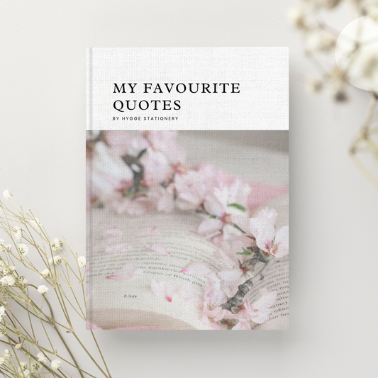 NOTEBOOK, MY FAVOURITE QUOTES - LINED