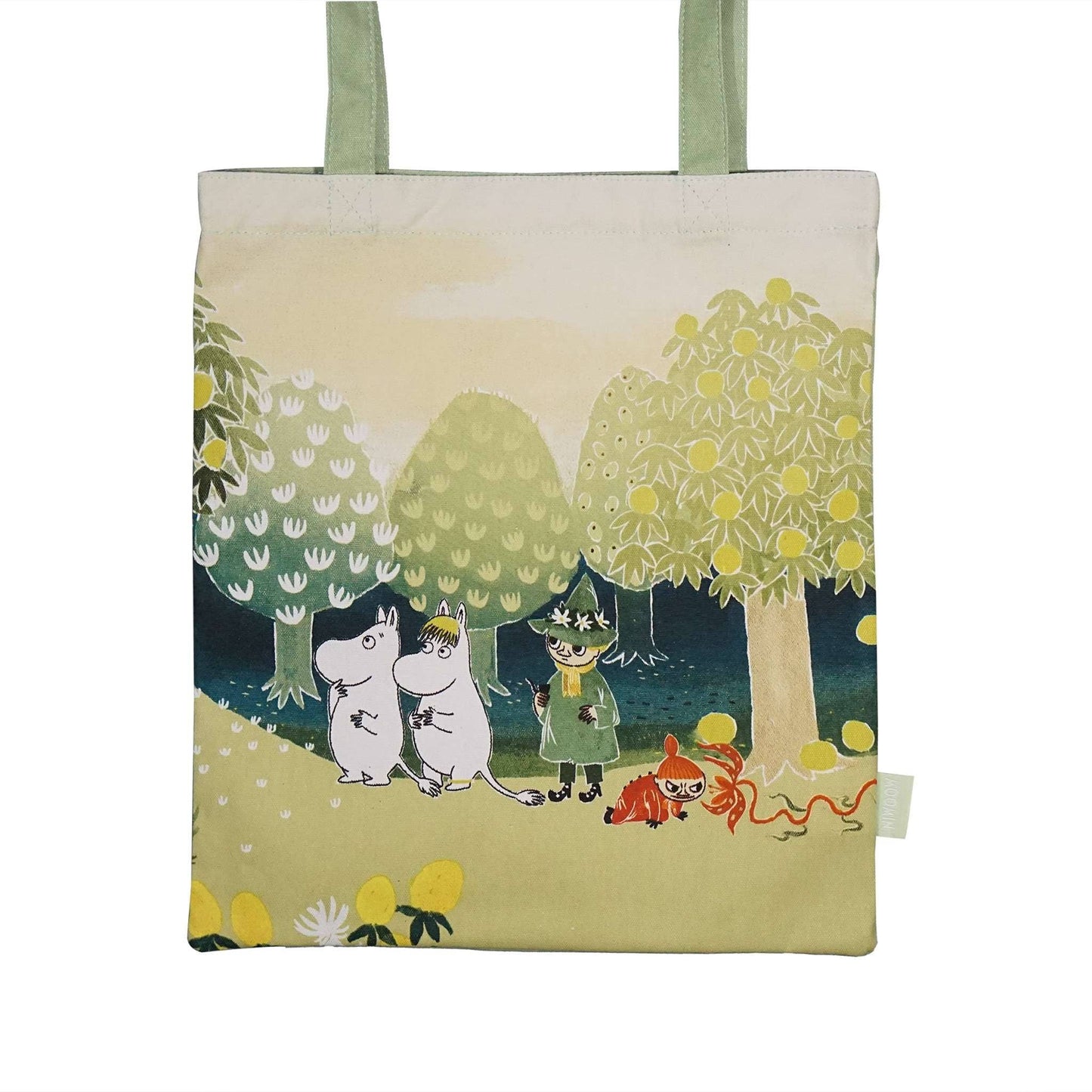 MOOMIN SHOPPER (RECYCLED COTTON) - FOREST